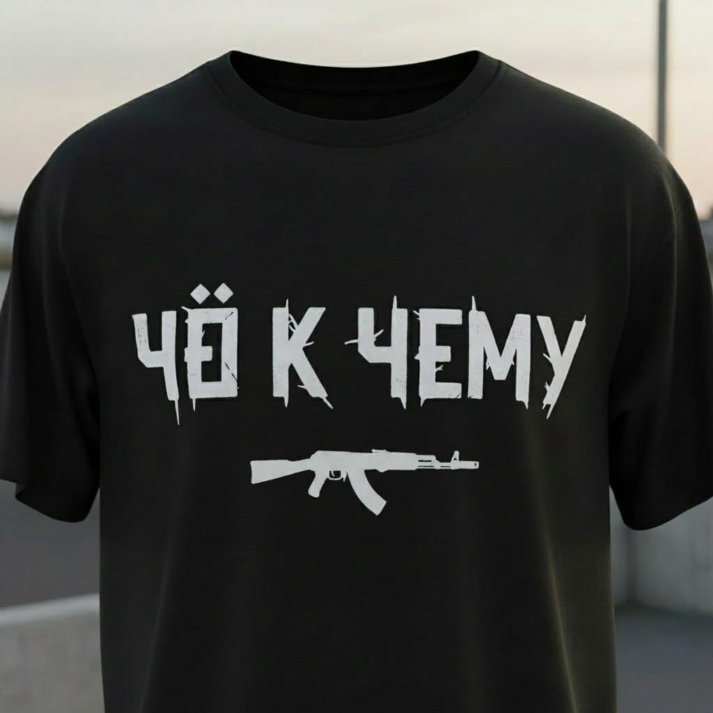 Футболка "Чё к чему"